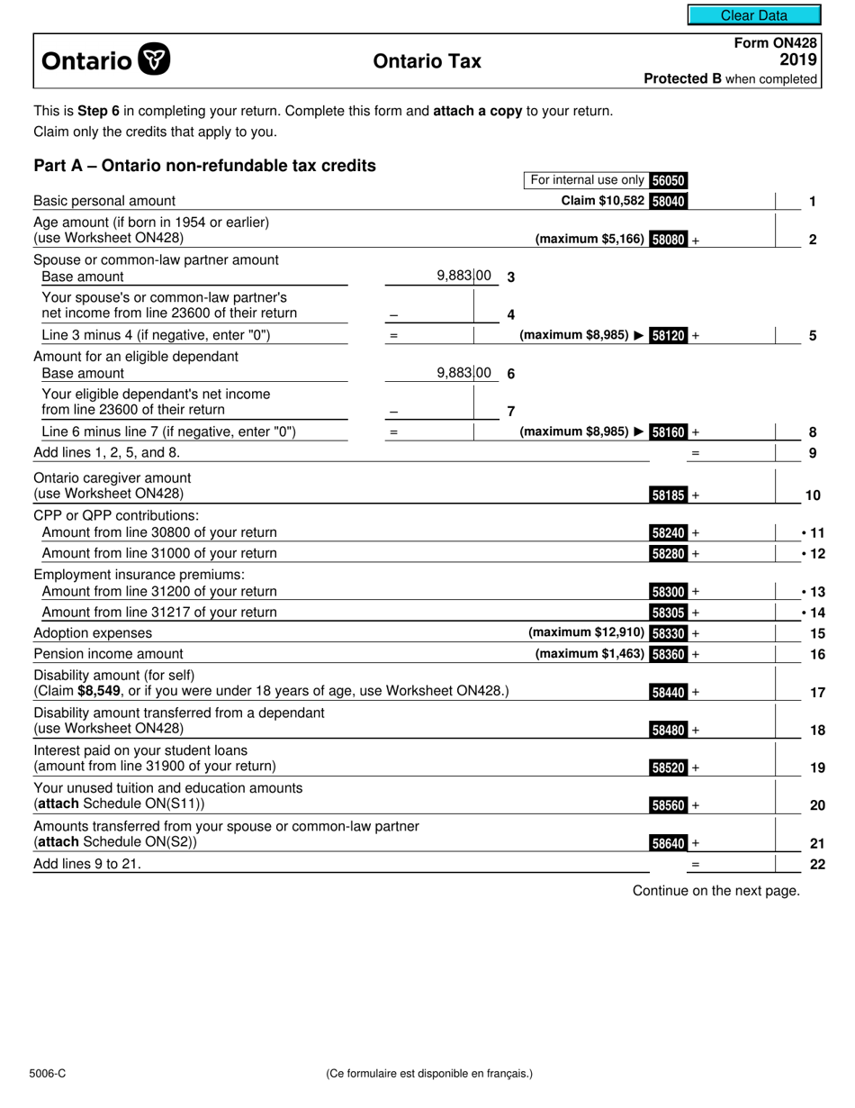 2024 Tax Forms Canada Printable Dina Natalee