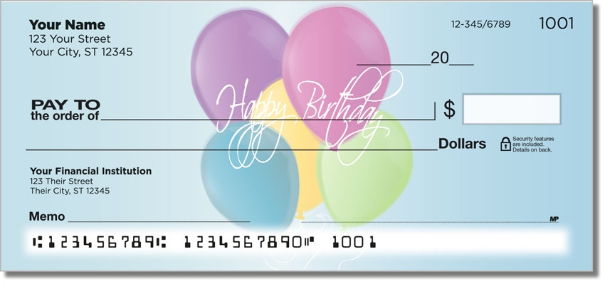 Birthday Personal Checks Elzune