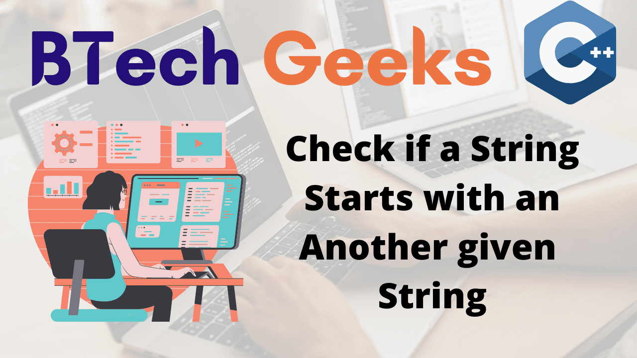 C String Starts With CPP Check If A String Starts With An Another 
