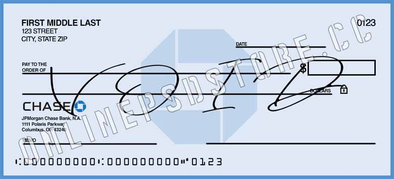 Chase Voided Check Download New Editable PSD Templates