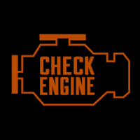 Check Engine Light Pumpkin Stencil Printable
