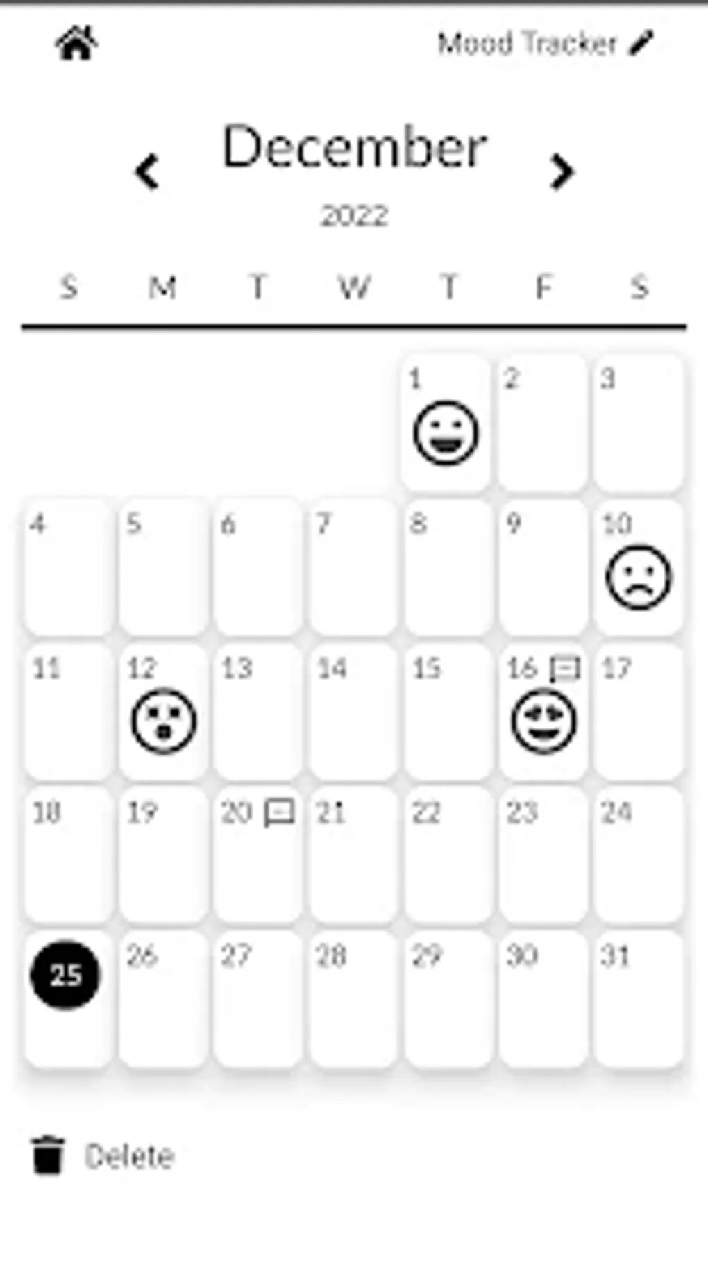 Check Off Calendar Tracker For Android Download
