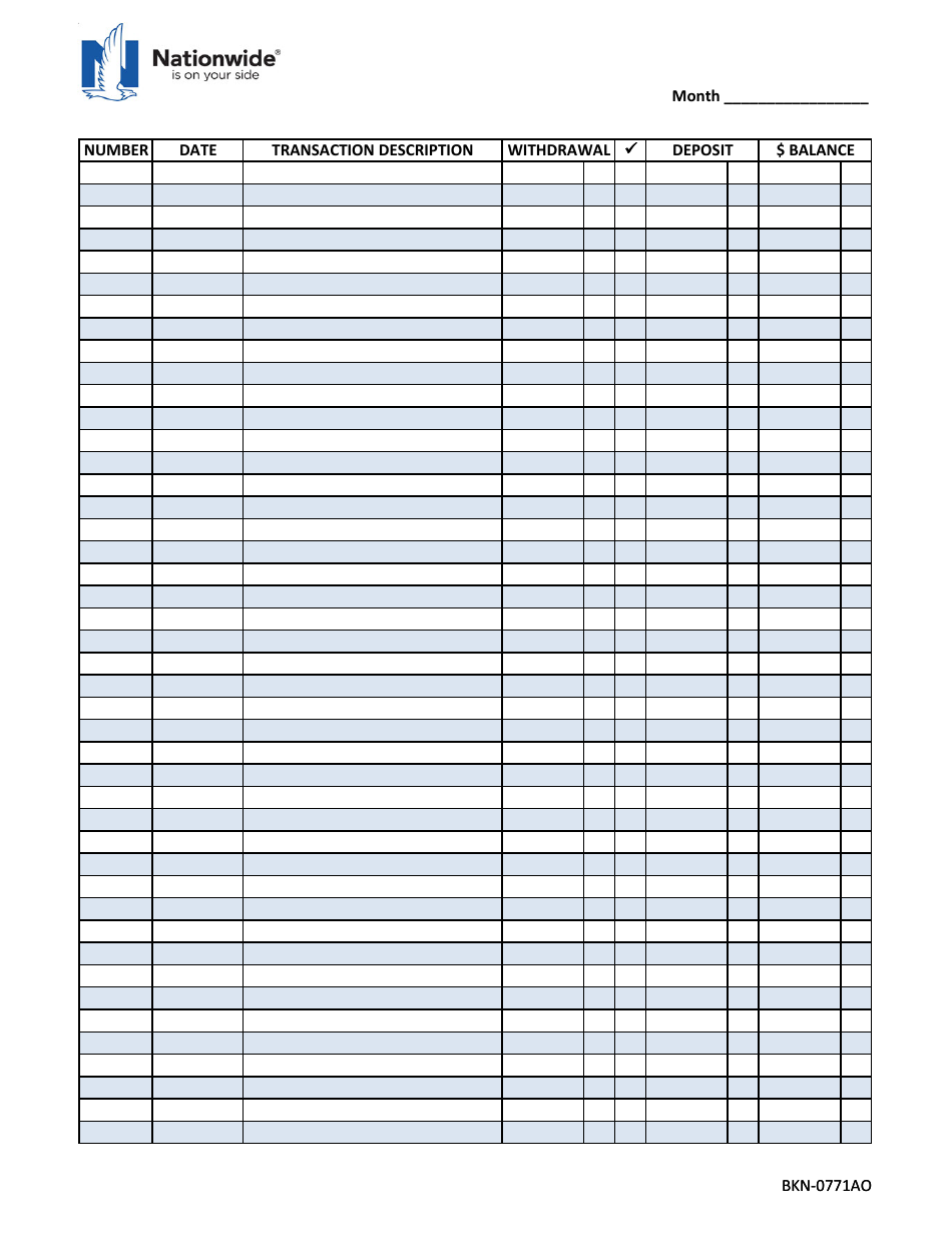 Check Register Template BestTemplatess BestTemplatess
