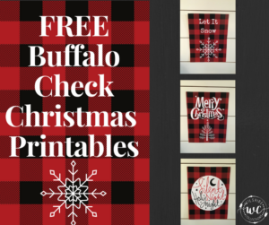 FREE Buffalo Check Christmas Printables 3 Free Printables Wilshire