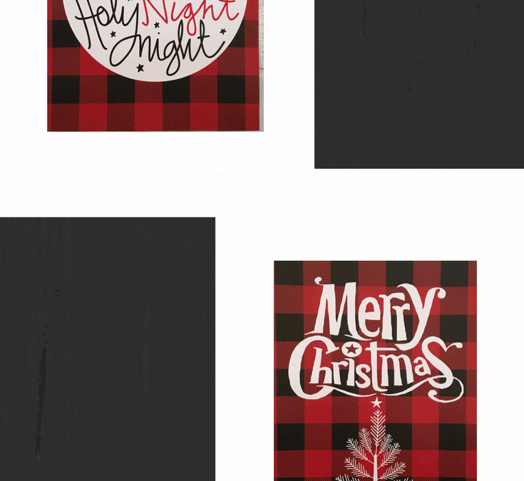 Free Buffalo Check Christmas Printables Get 3 Printables For Free 
