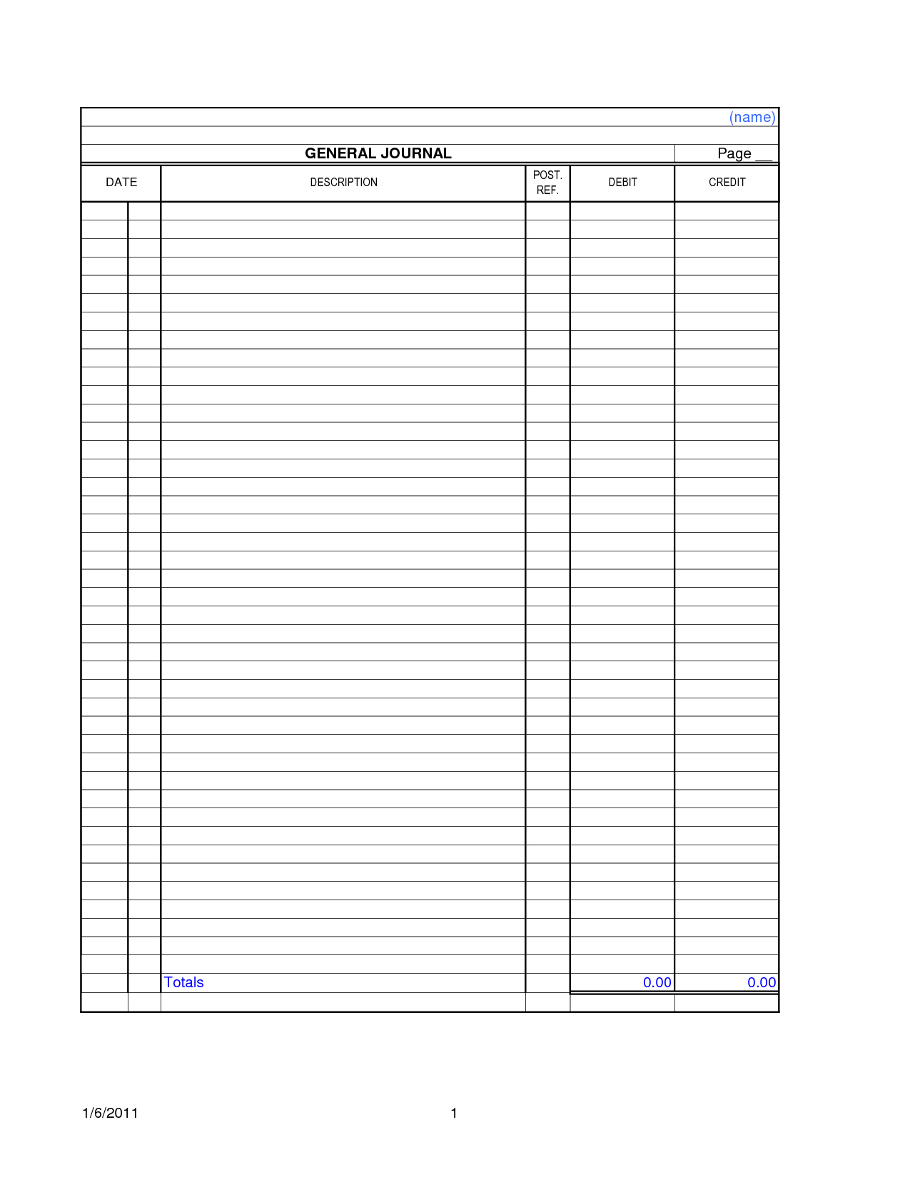 Free Printable General Ledger Sheet Homemade Stuff General Free Free Printable General Ledger Sheet Homemade Stuff General Free