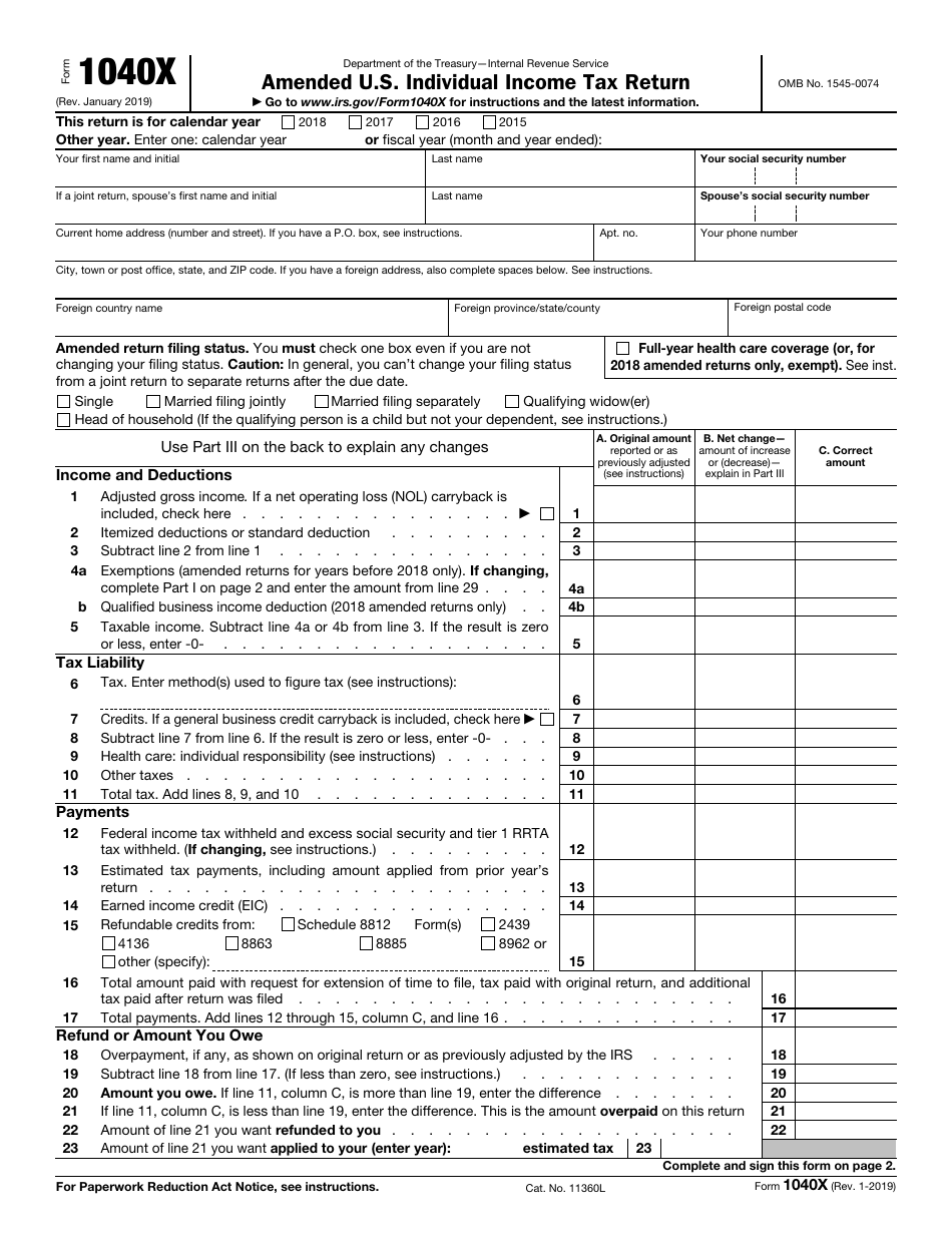 Free Printable Irs Tax Forms 2022