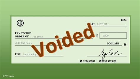 Go2bank Voided Check Template