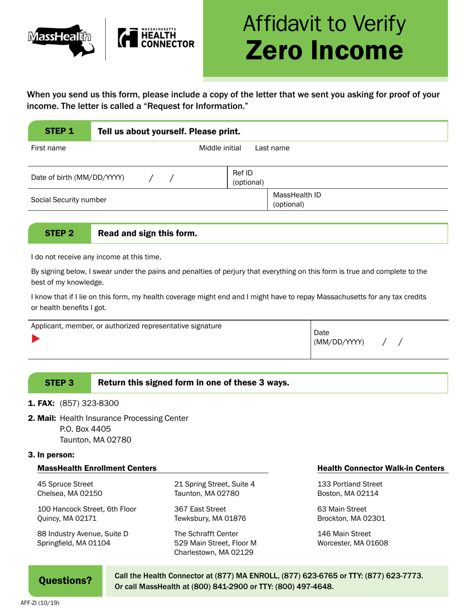 Hadc Zero Income Form Printable Printable Forms Free Online