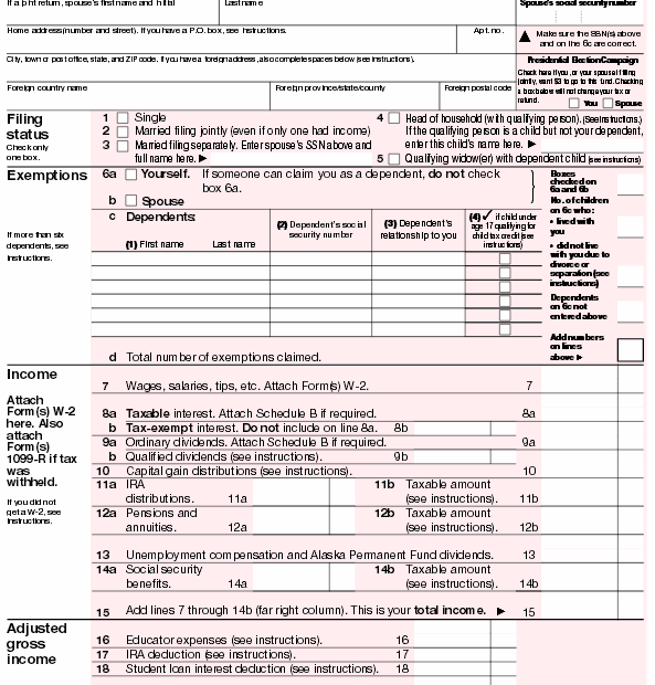 Income Tax Forms Printable Income Tax Forms 2013