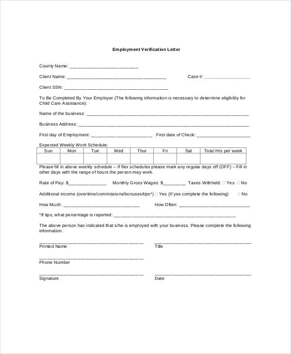 Income Verification Letter Template Free Printable Uk Infoupdate