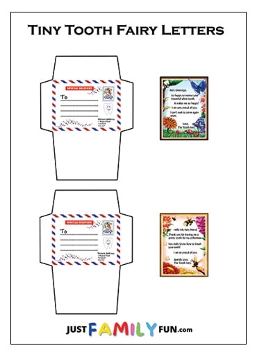 Insanely Cute Free Printable Tooth Fairy Letters Cassie 58 OFF