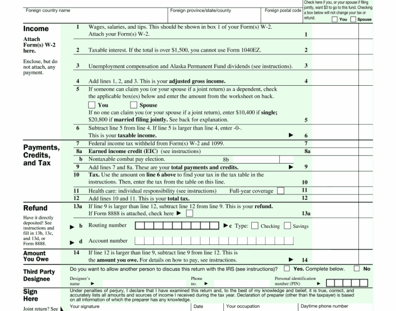 Irs Tax Forms 2024 Printable Instructions