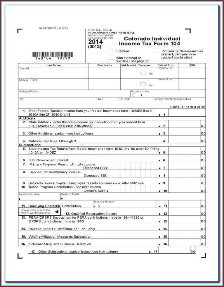 New York State Income Tax Forms