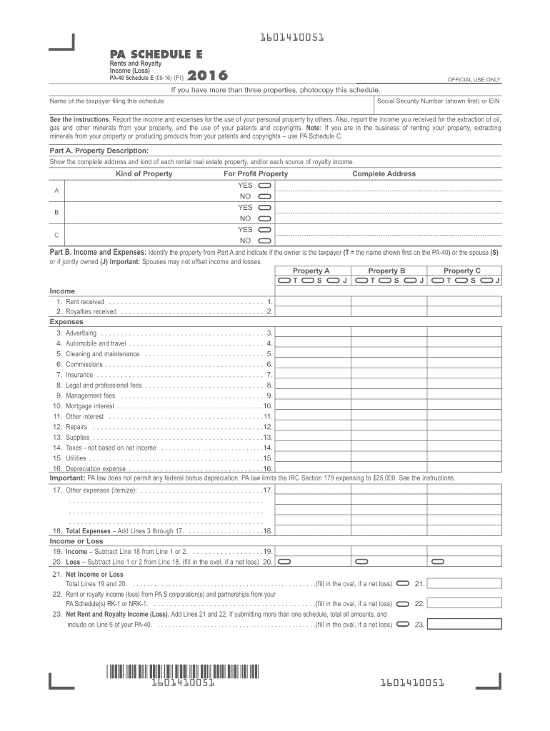 Pa Income Tax Forms Printable Printable Forms Free Online