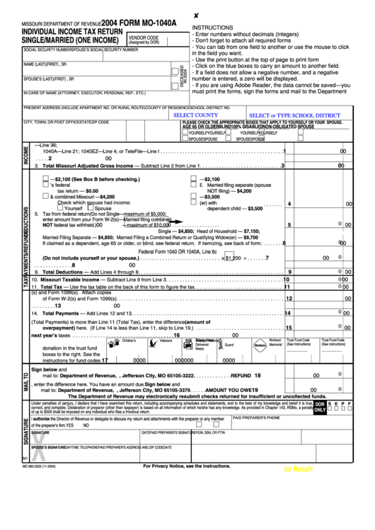 Printable 1040a Income Tax Forms Printable Forms Free Online