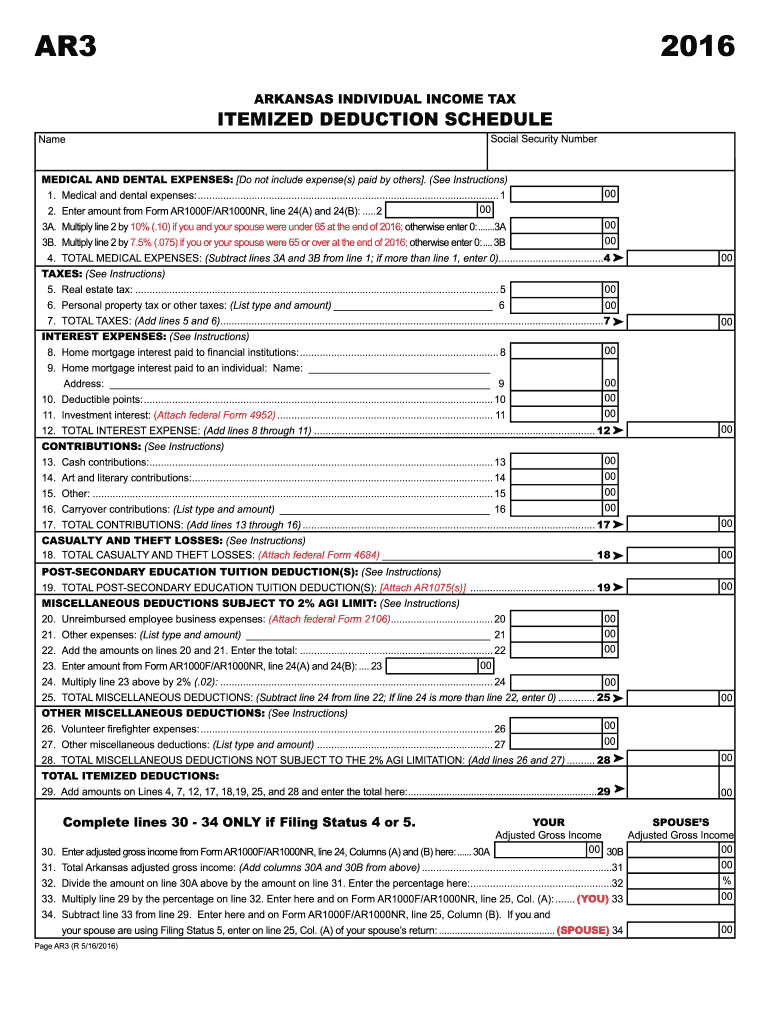 Printable Arkansas Income Tax Forms Printable Forms Free Online