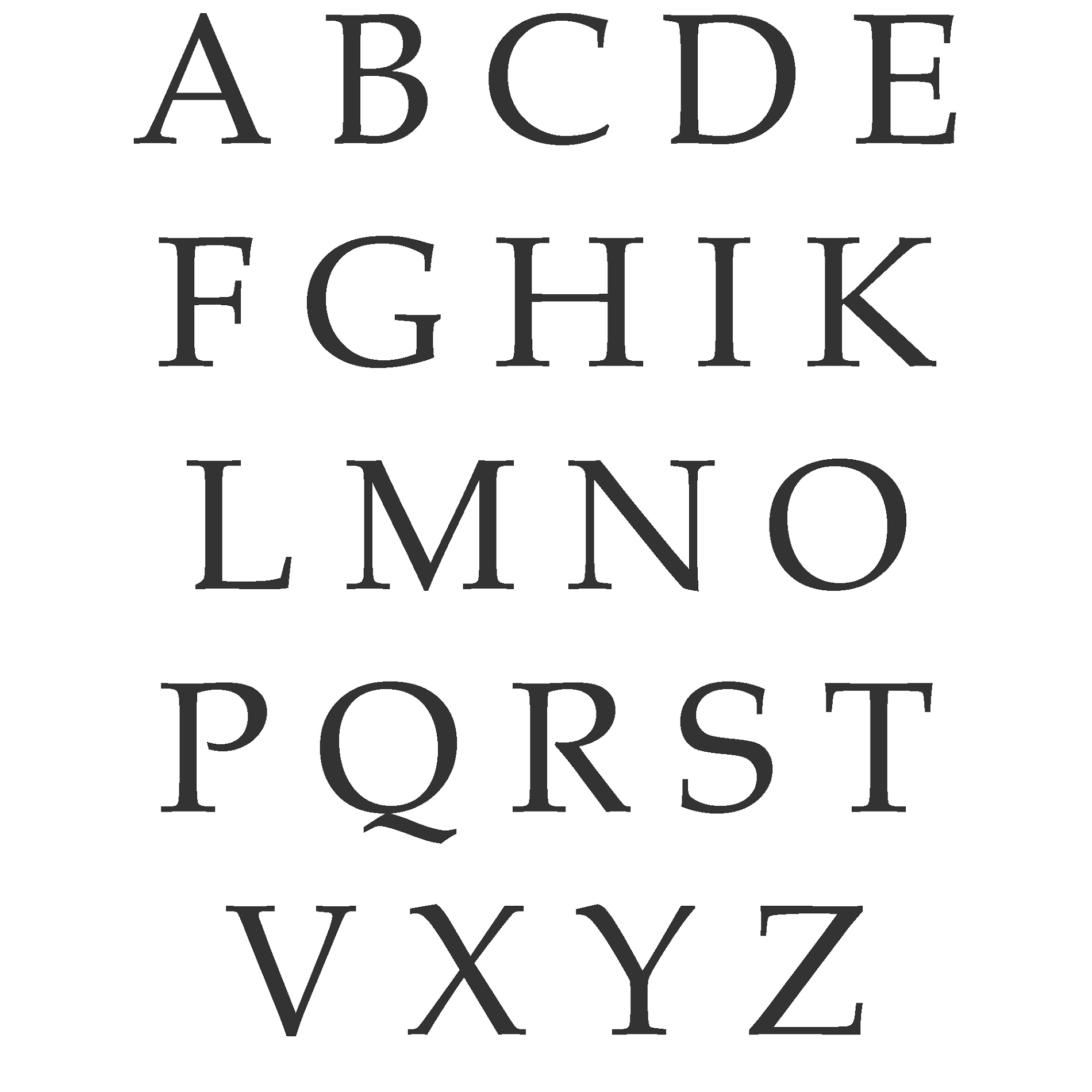 Printable Capital Letters With Design