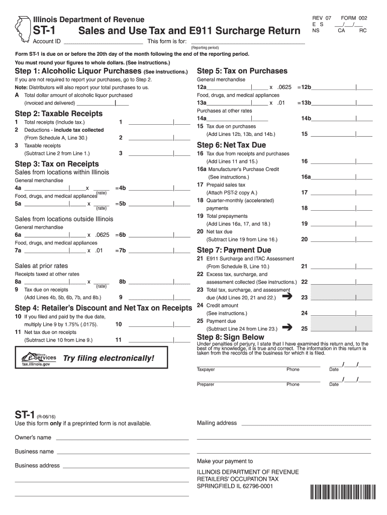 Printable Illinois Tax Forms Printable Form 2024