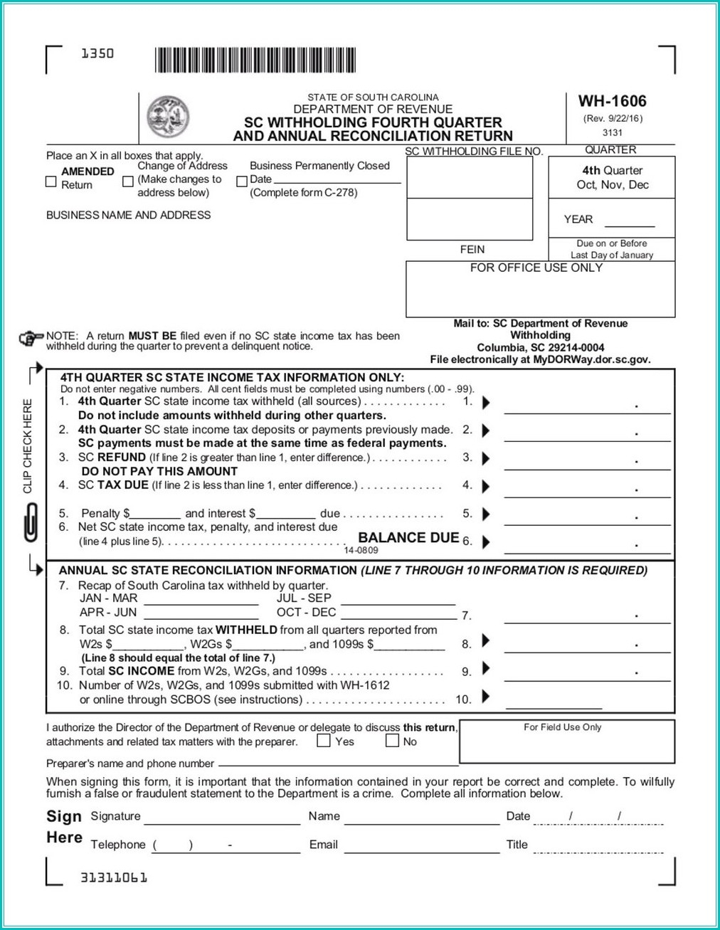 Printable Income Tax Forms