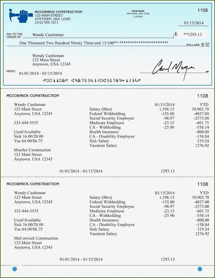Quickbooks Printable Checks