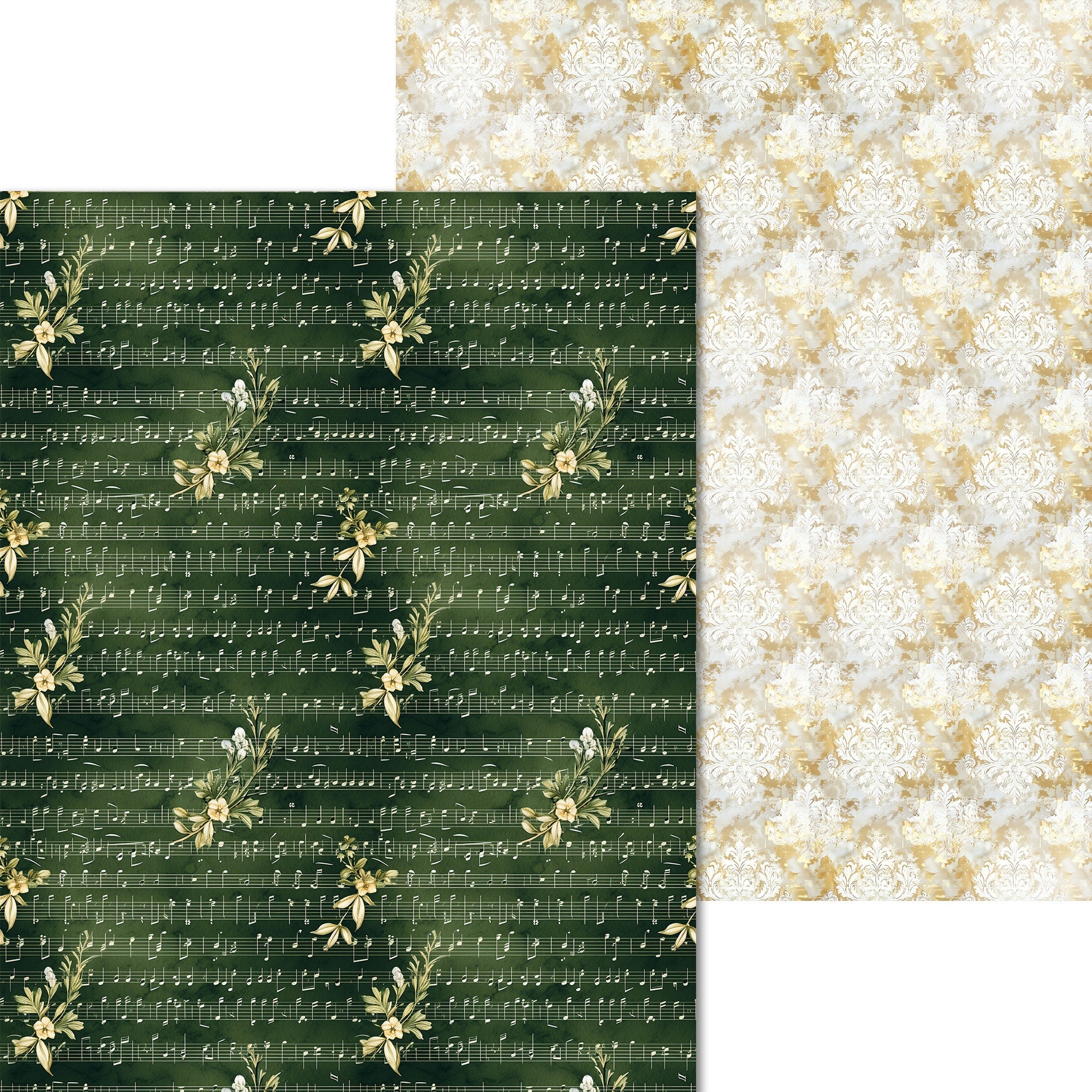 Scrpabook Paper Pad Gentle Symphony Double Sided Designs 8 5 quot X 