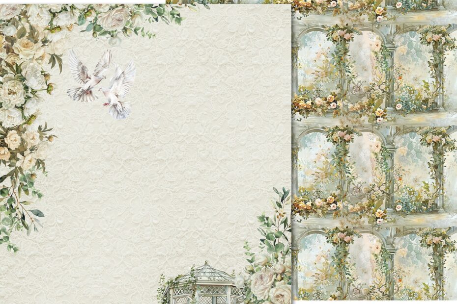 Scrpabook Paper Pad Gentle Symphony Double Sided Designs 8 5 quot X