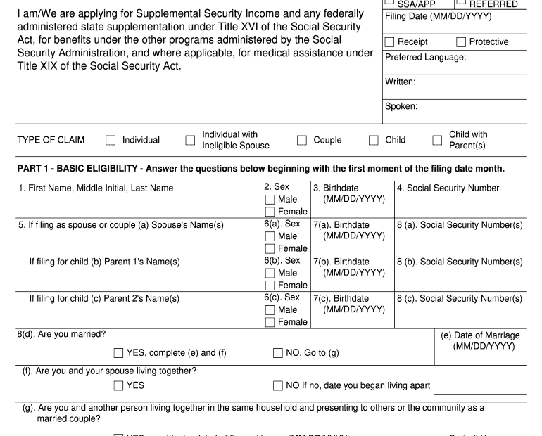 Social Security Income Form Fill Out Sign Online DocHub