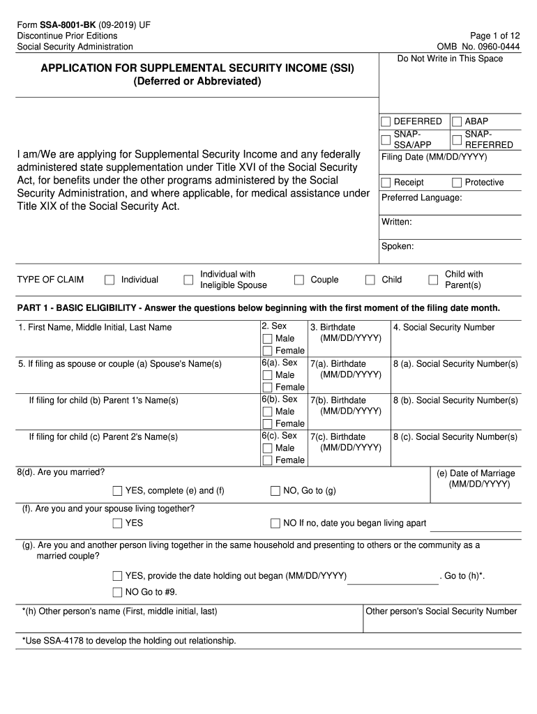 Social Security Income Form Fill Out Sign Online DocHub