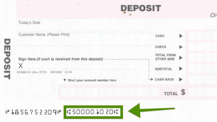 Td Bank Printable Deposit Slip Printable Word Searches