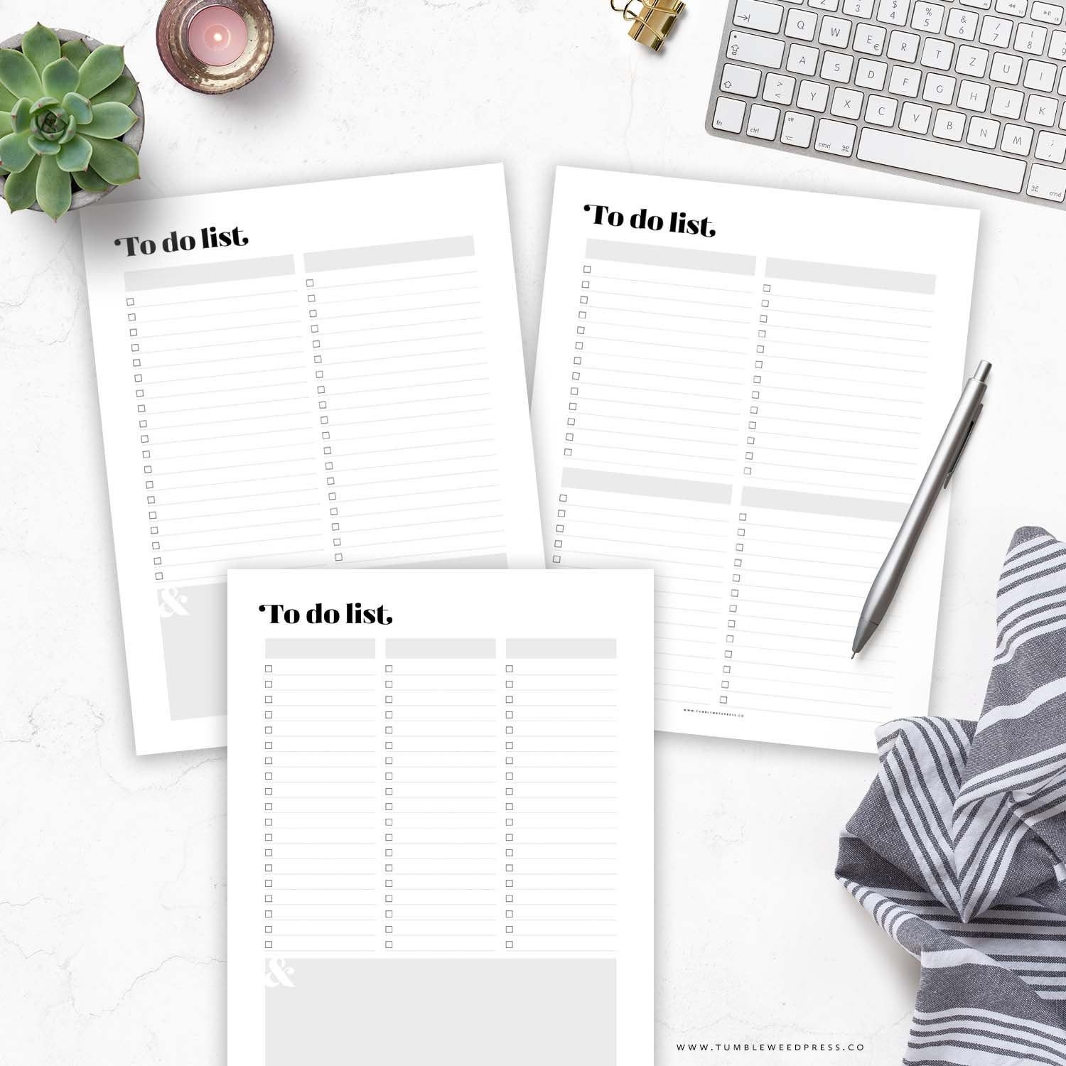 To Do List Printable Printable Tasks To Do Printable Lists Etsy To 
