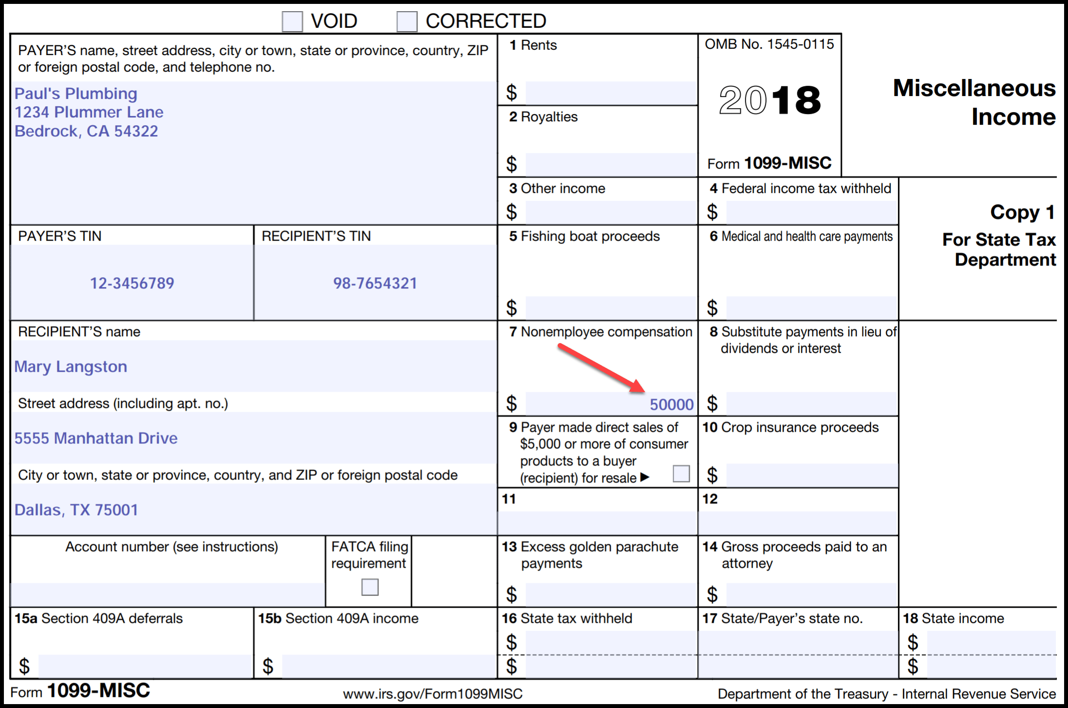 1099 Tax Forms Printable Printable Party Favors