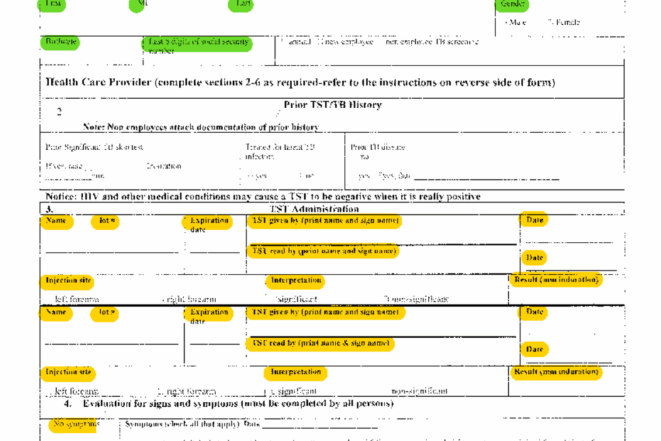 2Step PPD TB Form PPD Form State Of California Screening Of Tuberculosis Vaccine Preventable Studocu
