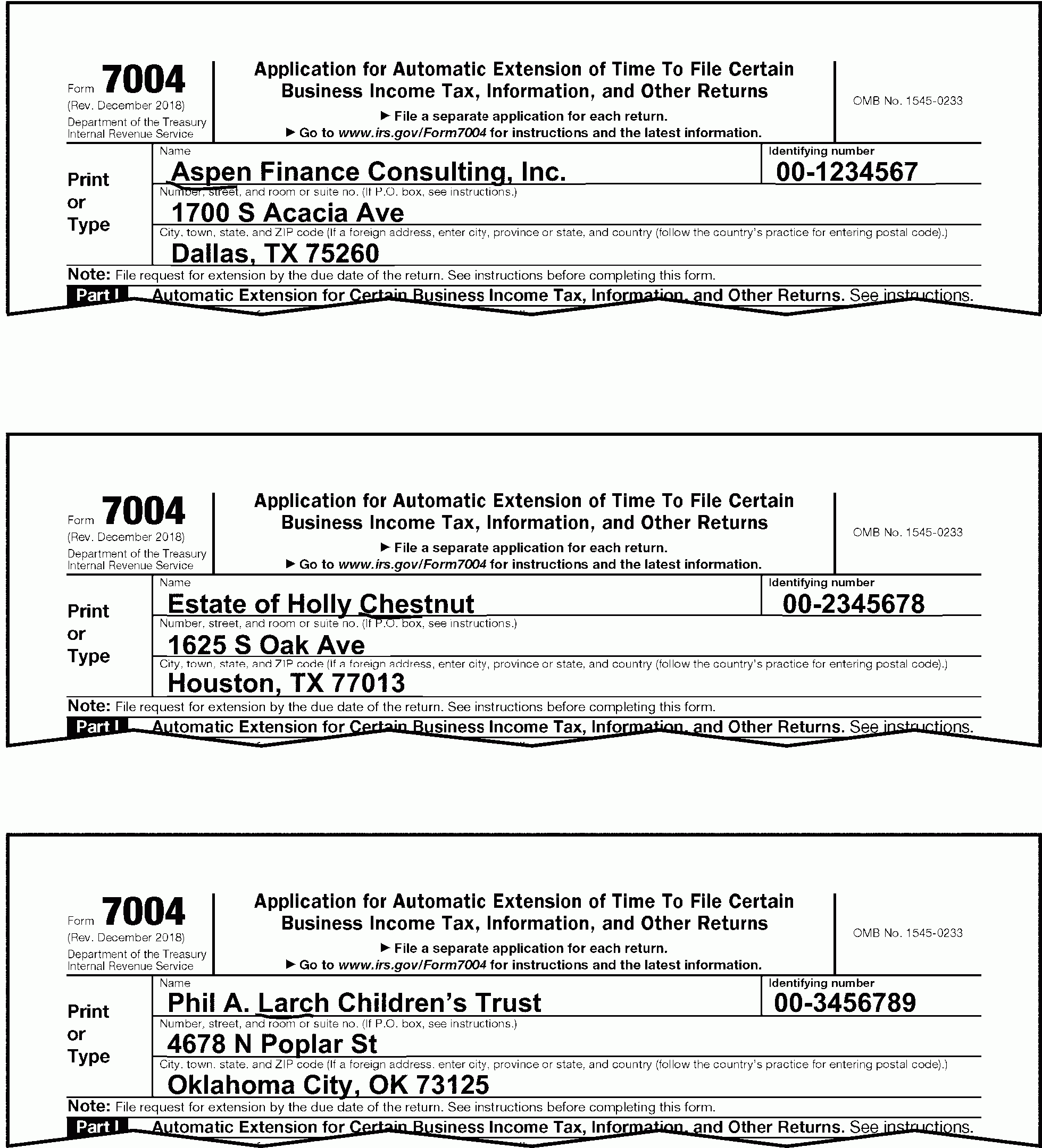 3 11 212 Applications For Extension Of Time To File Internal Revenue Service