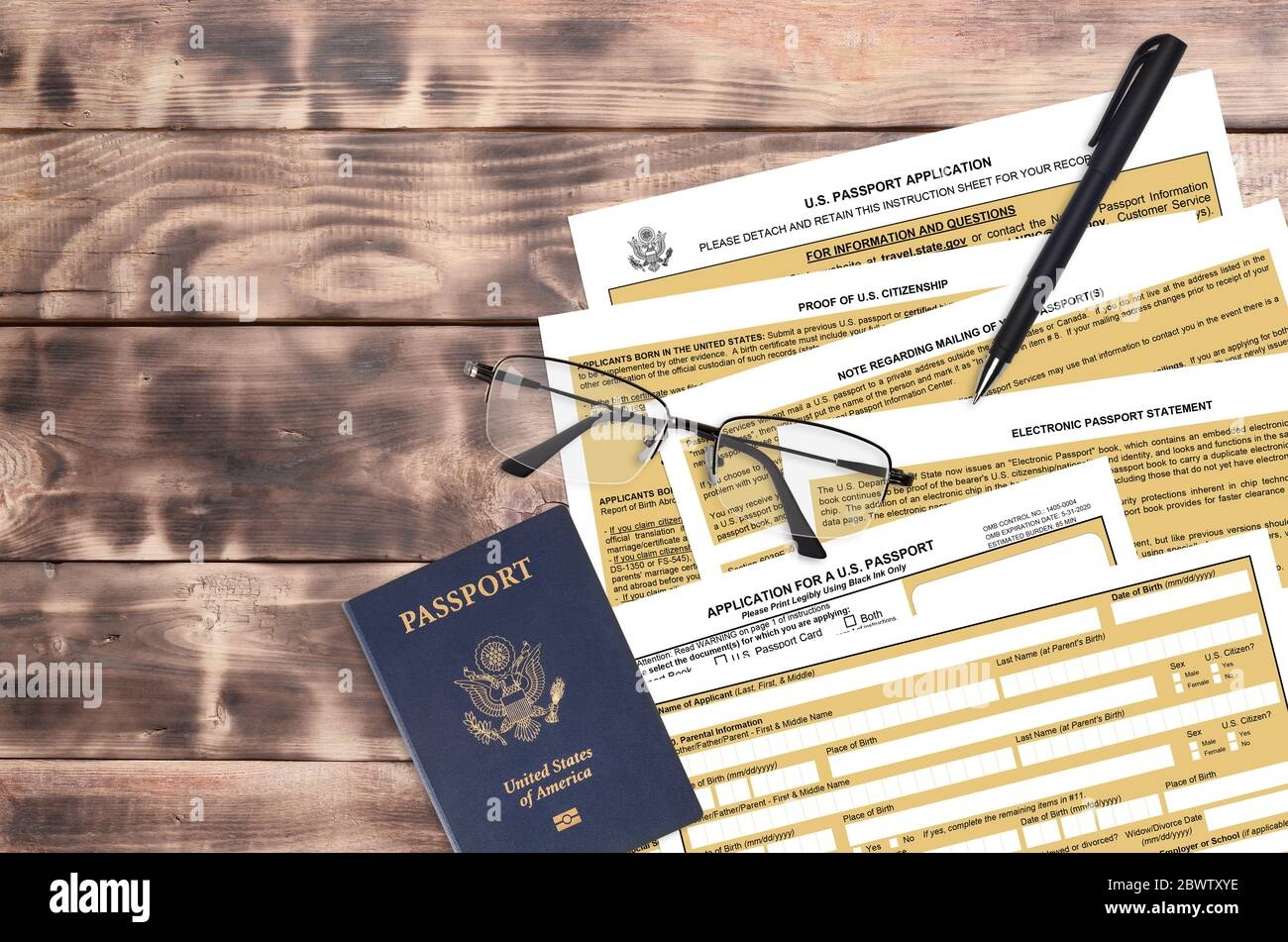 Department Of State Form DS11 Application For A U S Passport Lies 