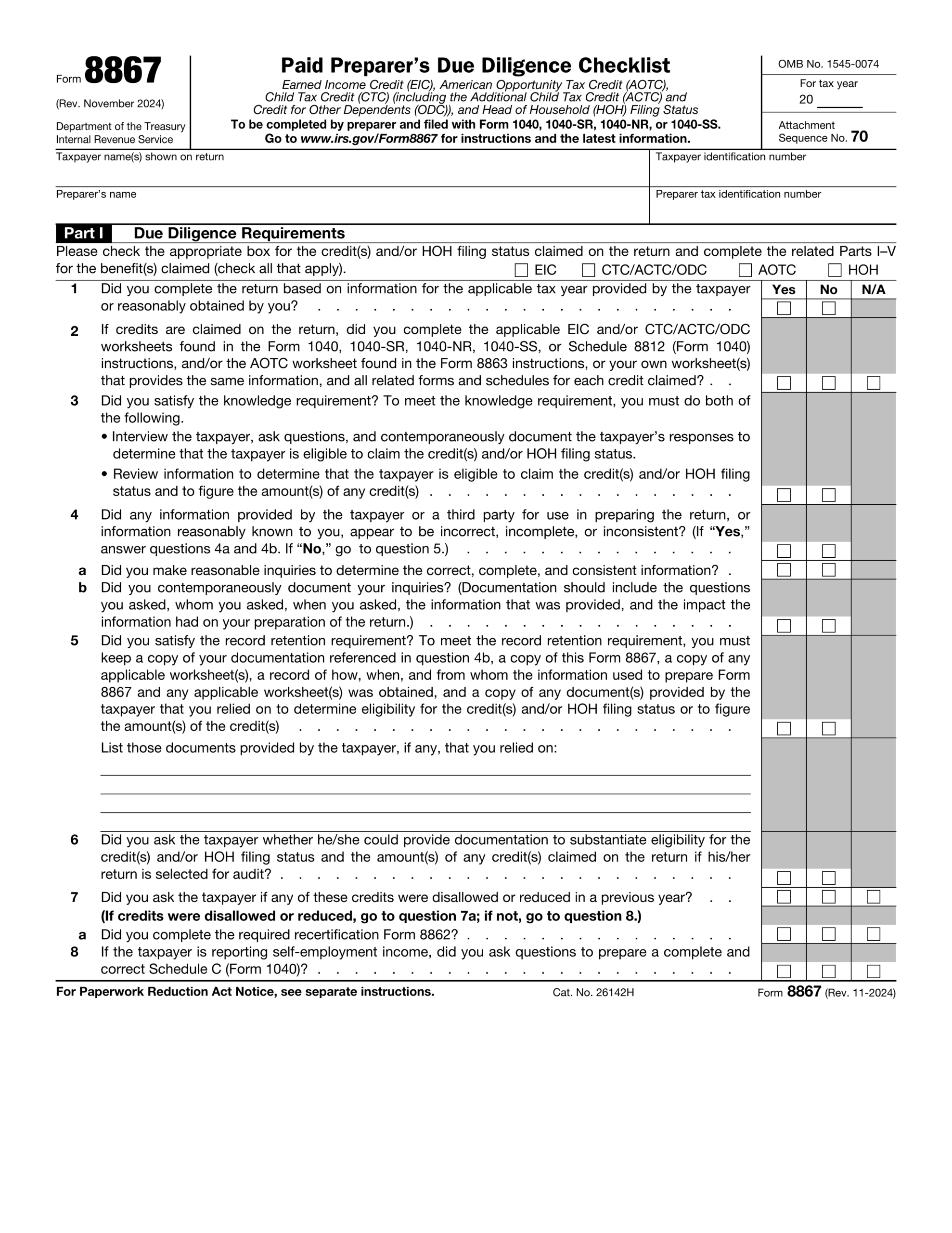Fill Form 8879 IRS E file Signature Authorization 2024 2025
