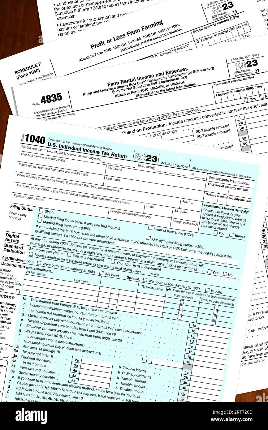 Form 4835 Hi res Stock Photography And Images Alamy
