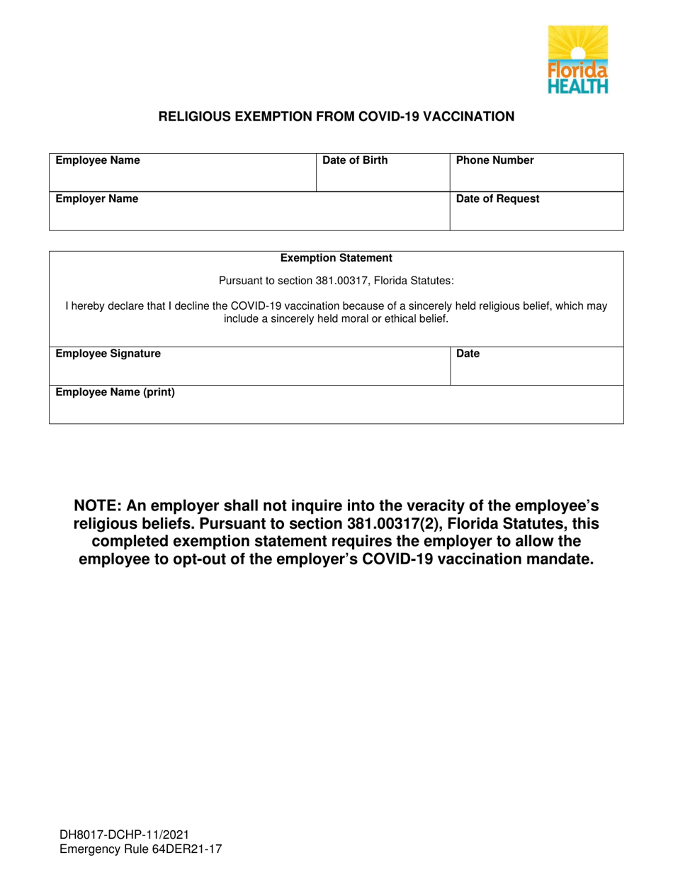 Form DH8017 Fill Out Sign Online And Download Printable PDF Florida Templateroller