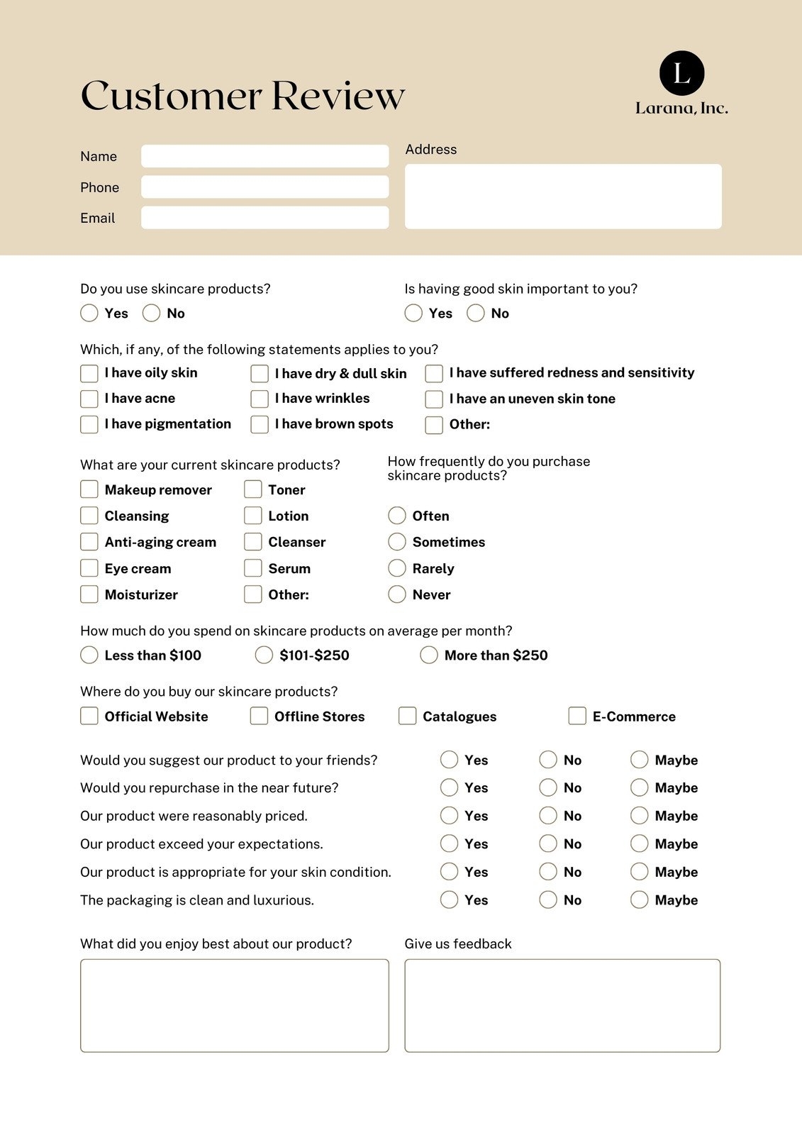 Free Form Document Templates To Customize And Print Canva