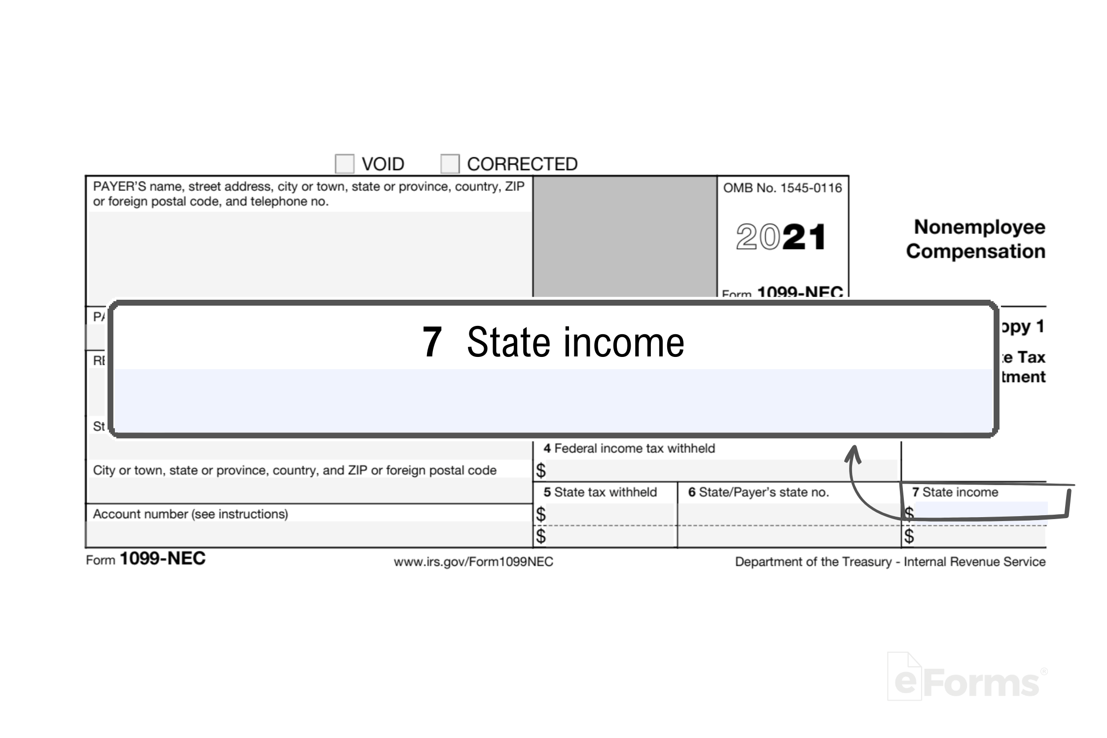 Free IRS 1099 NEC Form 2021 2025 PDF EForms