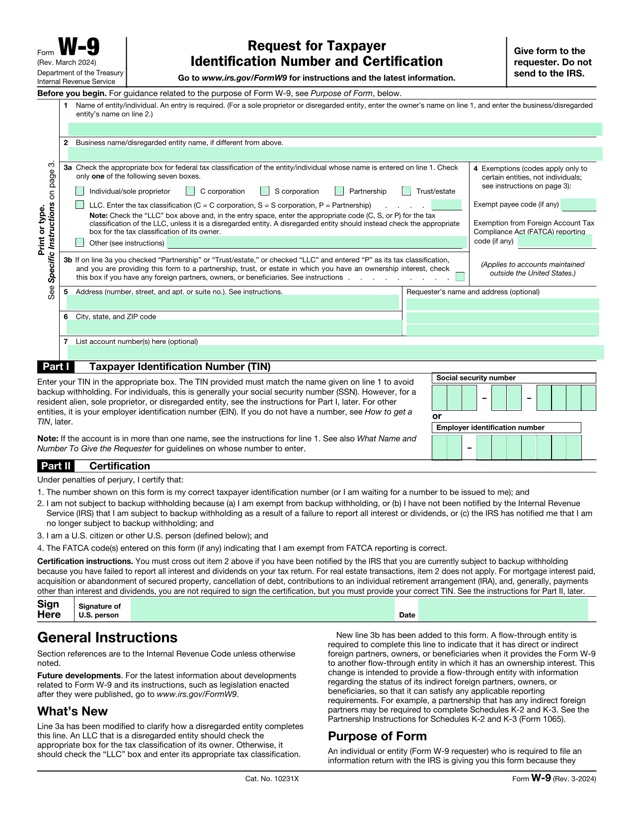 IRS W 4