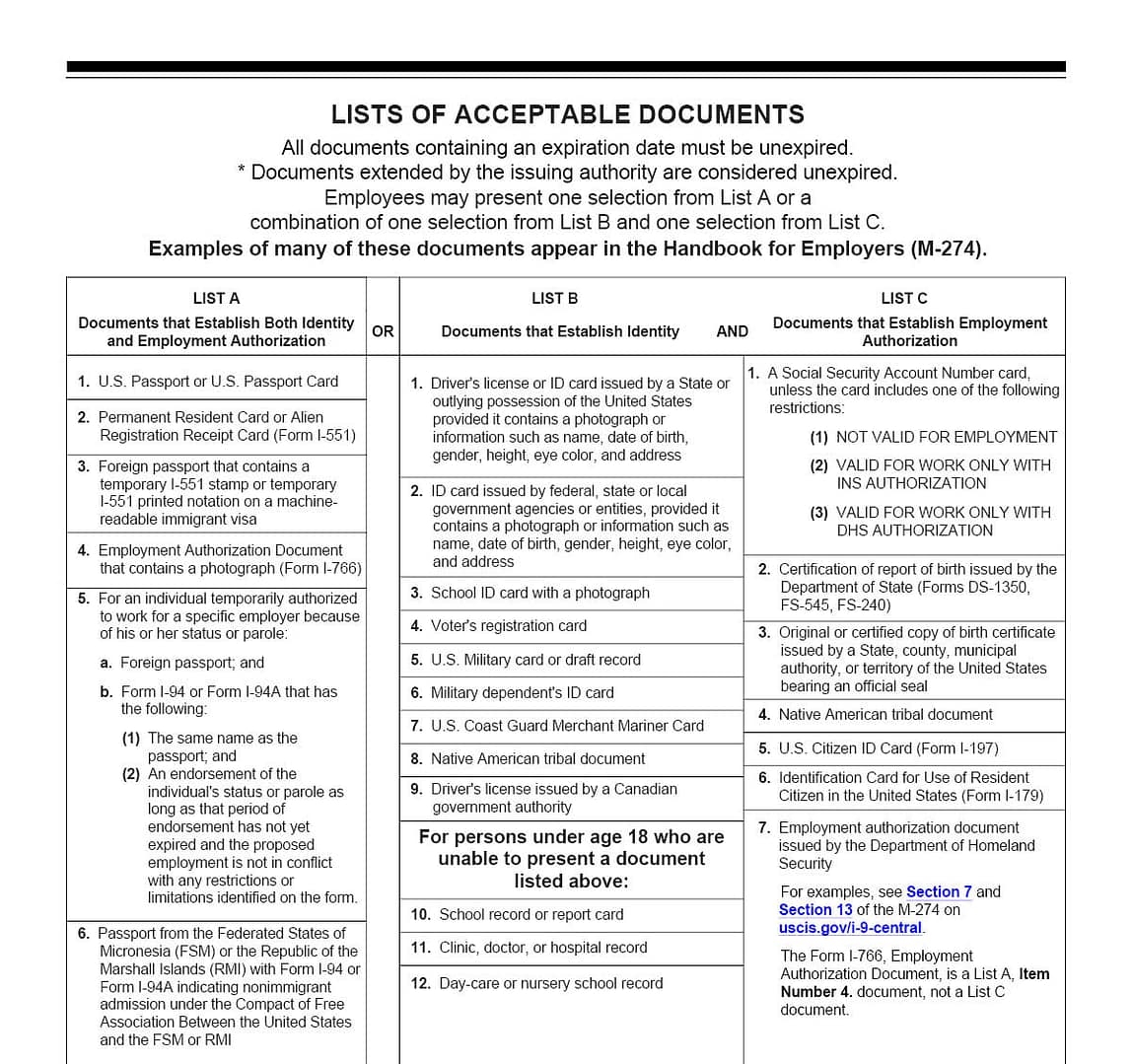 New I 9 Form Everything You Need To Know To Stay In Compliance 