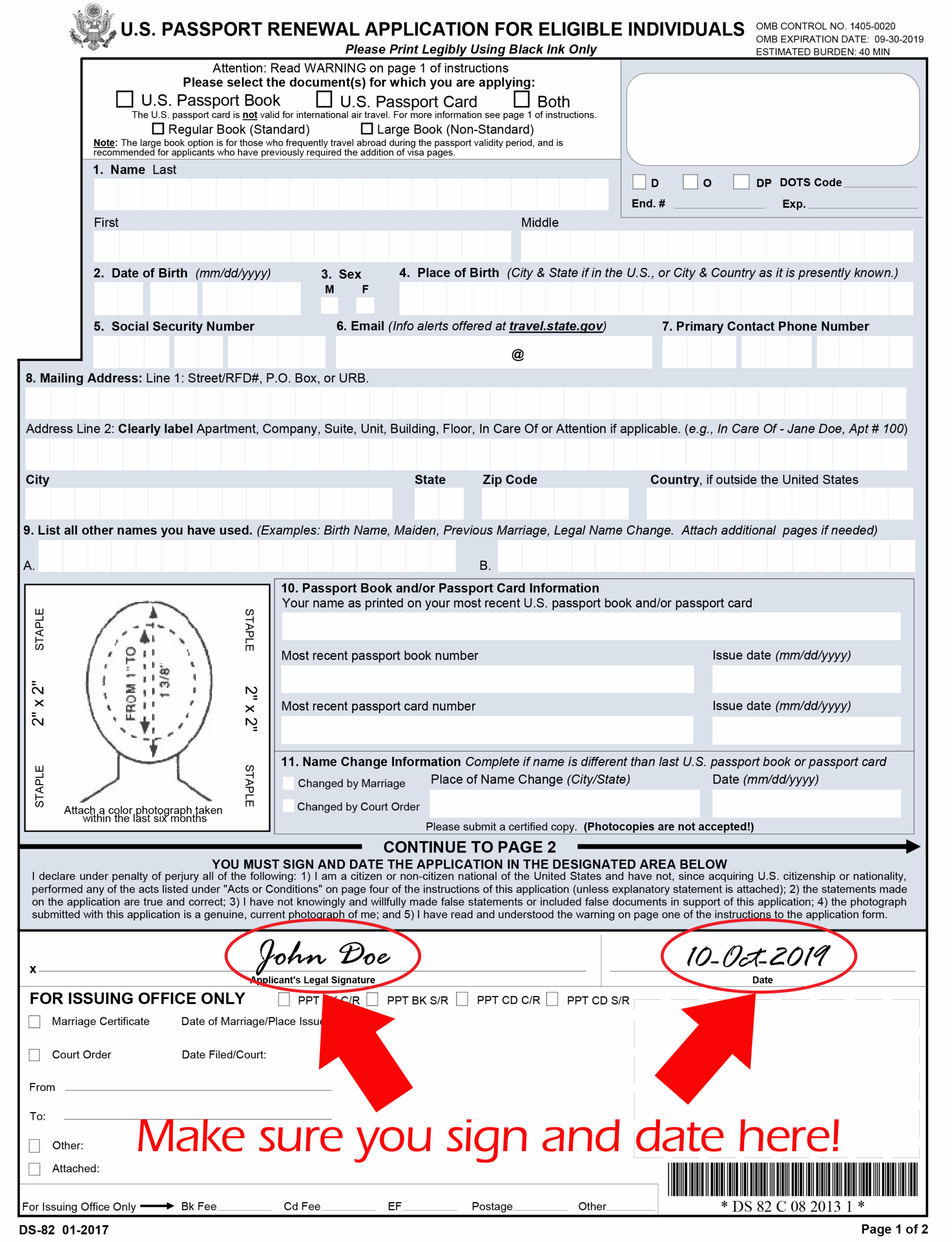 Passport Renewal By Mail Accepting Online Payments U S Embassy In Lesotho