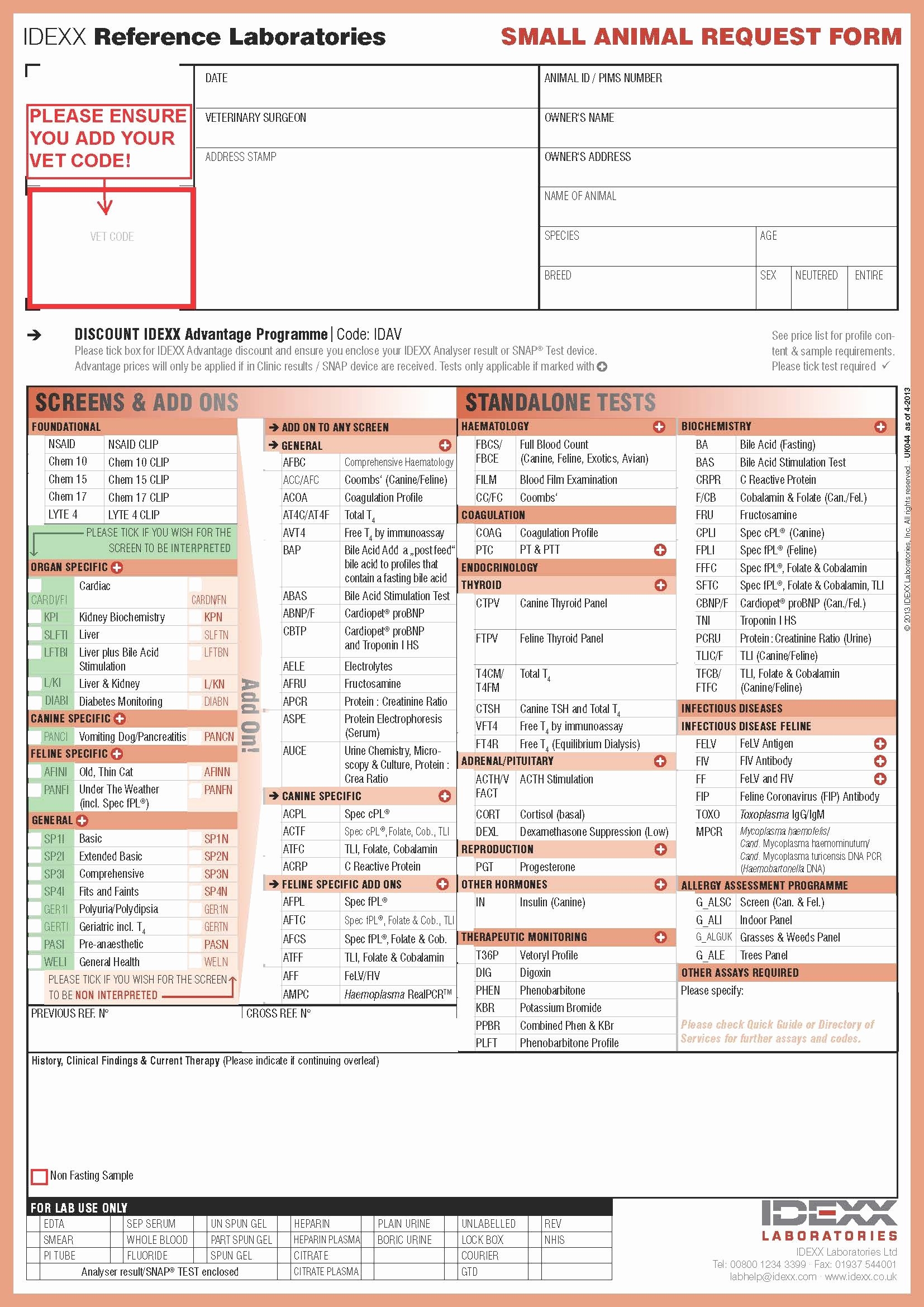 Printable Labcorp Requisition Form Printable Story Prompts