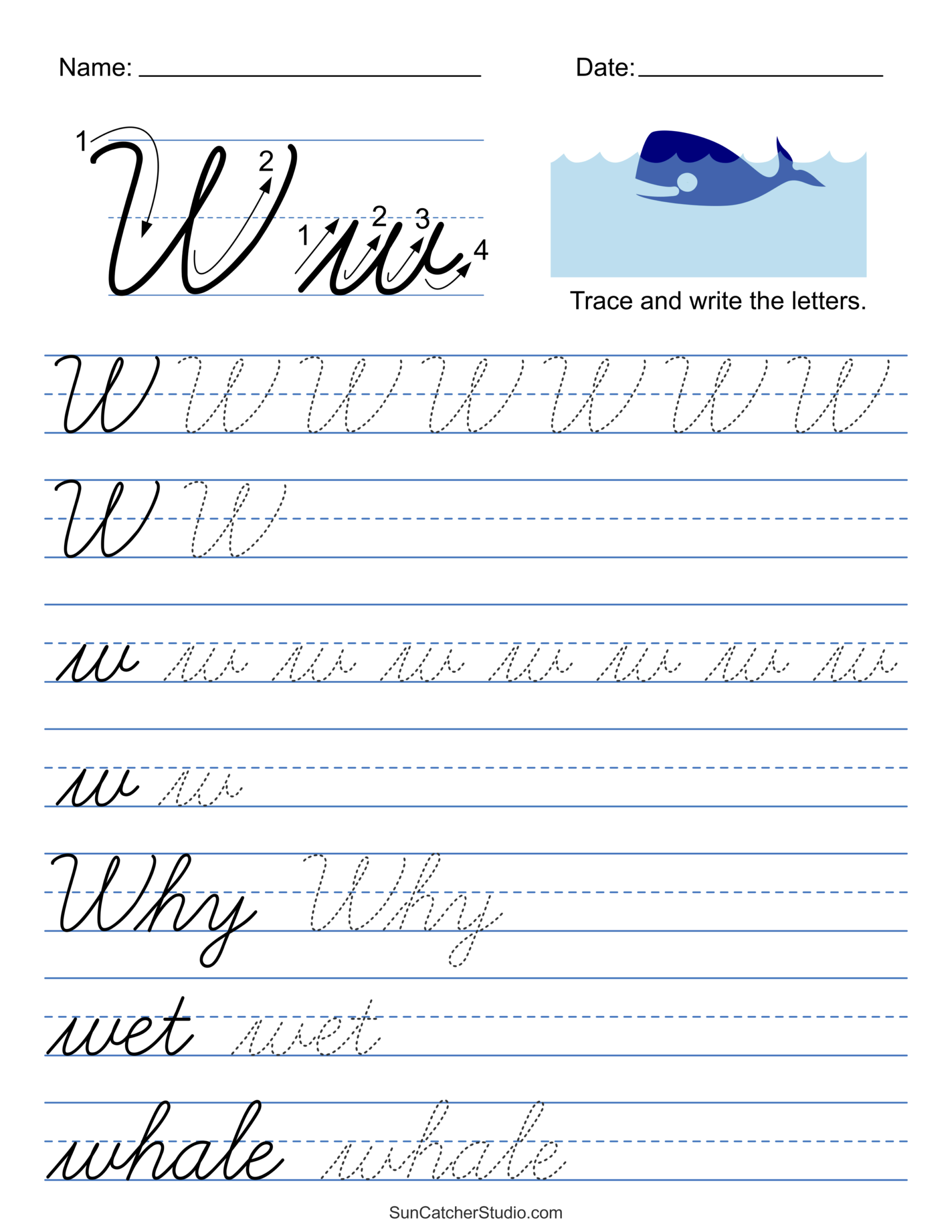 Cursive Worksheets