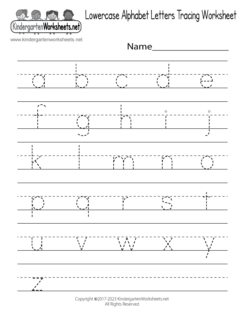 Dash Trace Handwriting Worksheet Printable