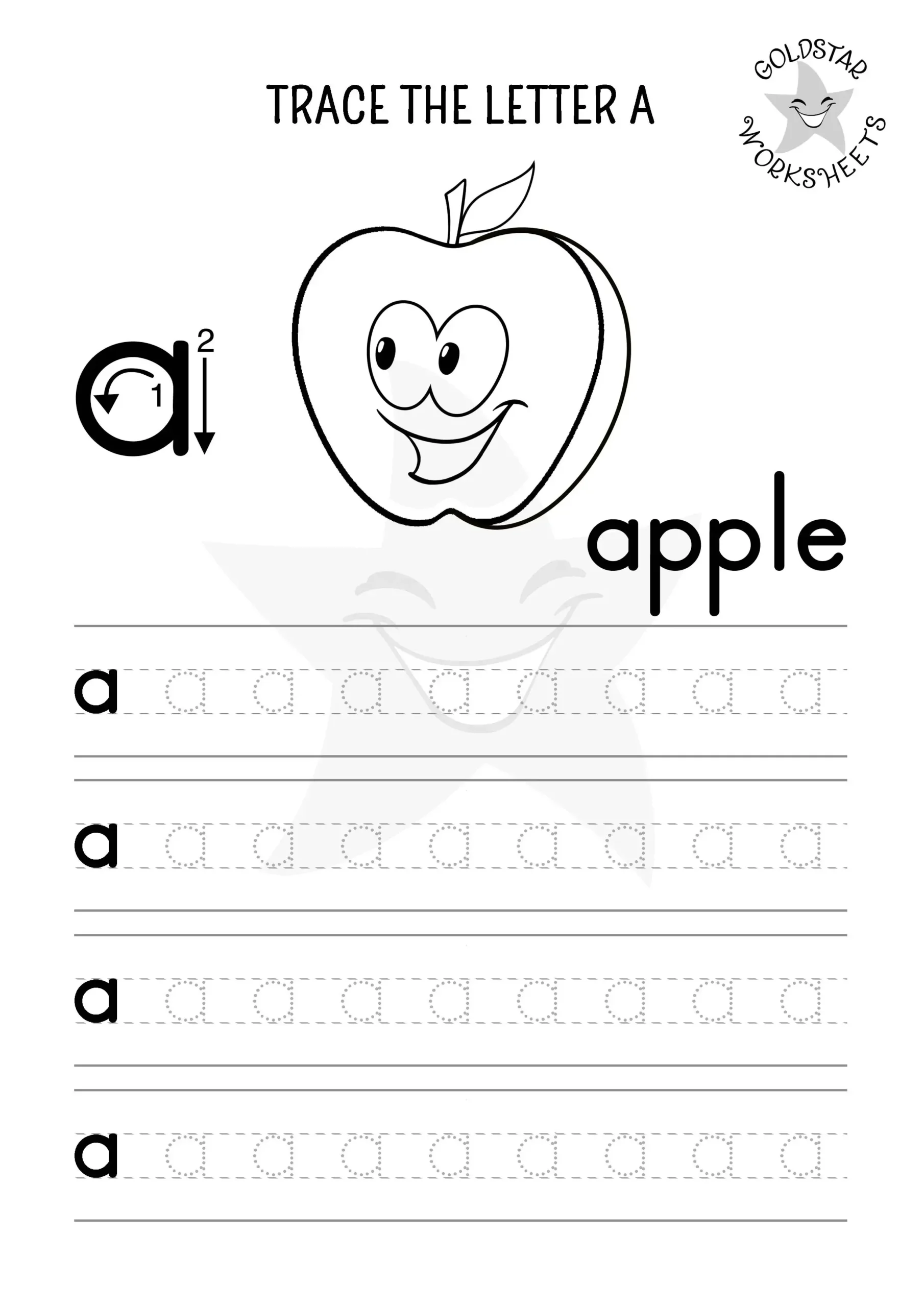 Lowercase Letter Tracing Worksheets