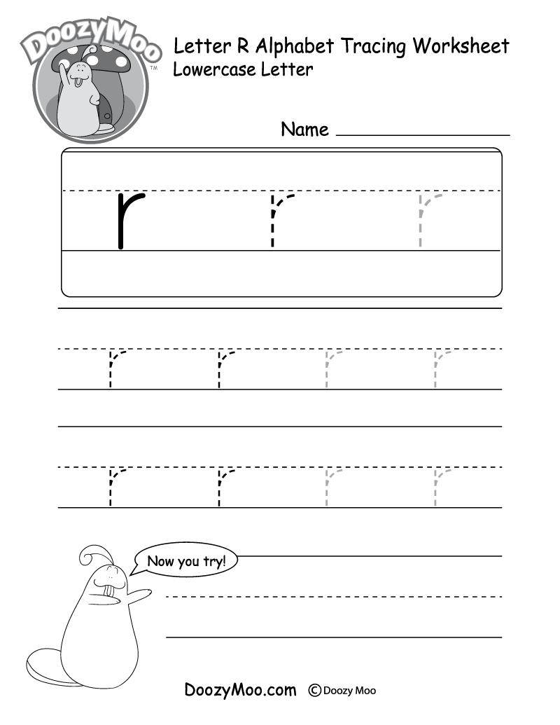 Lowercase Letter Tracing