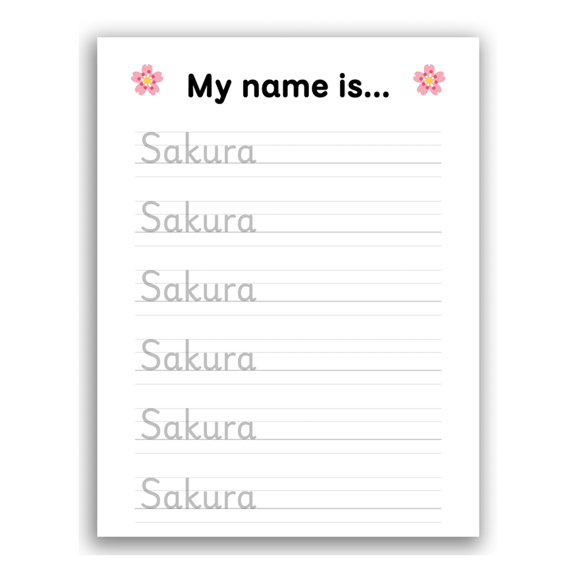 Name Tracing Name Tracing